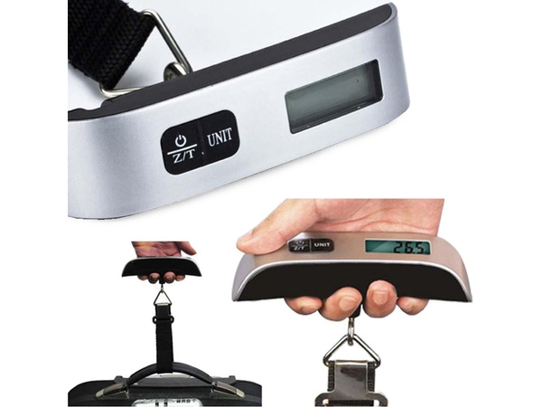 Elektronikus táskamérlegymérlegzemény repülőtéri utasoknak 50 kg