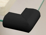 Furniture corner surface for furniture channels black stickers x4