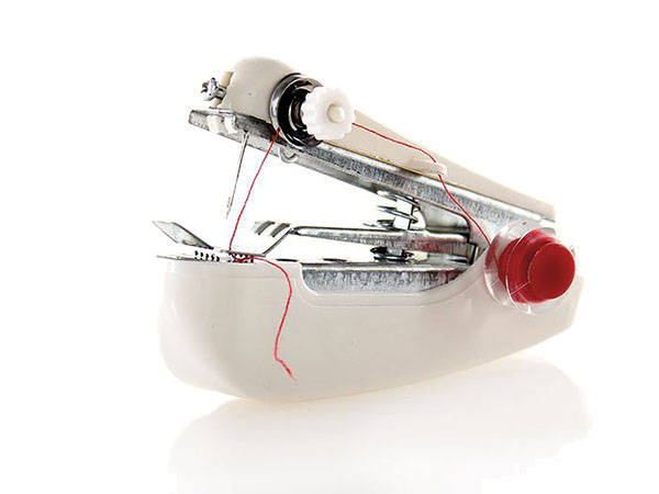 Mini manual nähmaschine nähnadel manual faden