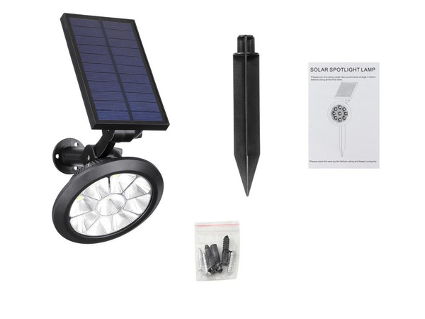 Solárne svietidlo rgbw viedlo záhradnú vianočnú lampu