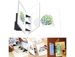 Dibujo óptico cuaderno de dibujo proyector papel de calco dibujo desde un teléfono