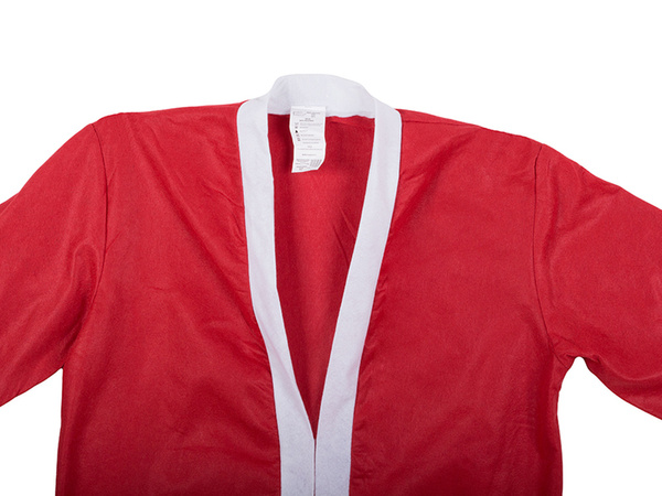 Oče božič kostum za dečka klobuk brado