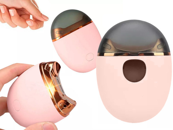 Elektrický strihač nechtov strihač trimmer pilník usb