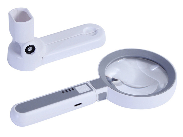 Lupă cosmetică de lectură lampă de iluminare 20 led