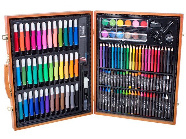Set d'artistes pour la peinture en boîtier 150 pièces