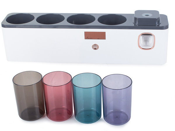 Zahnbürstenorganisator becher zahnpastaspender uv