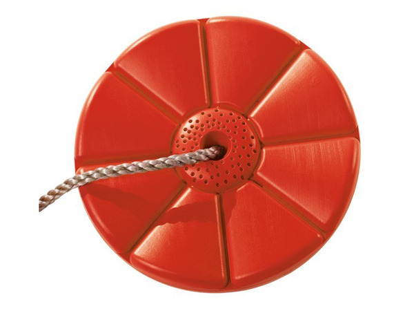 Vaikiškos sodo sūpynės gėlės formos sėdynė su virve medžiui