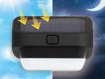 Solar garden led light rgb for stairs terrace fence dusk sensor