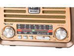 Radio mobile retro cuisine fm am bluetooth usb antenne rechargeable