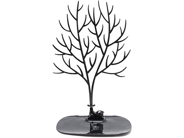 Schmuckorganisator ständer hirschgeweih baum