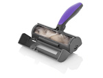 Brush roller for cleaning dog hair led