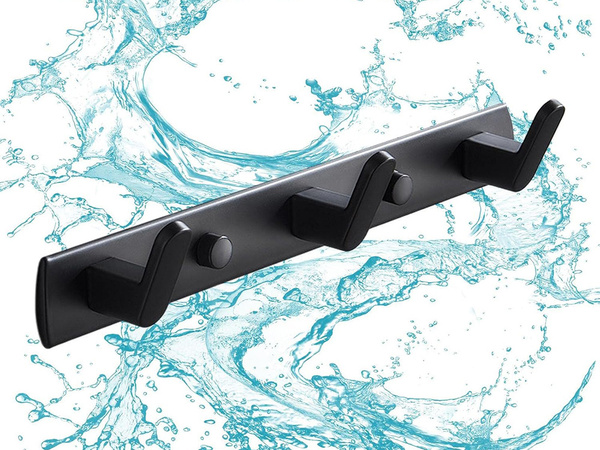 Bathroom hanger for clothes, towels, kitchen loft wall hanger 24.5cm