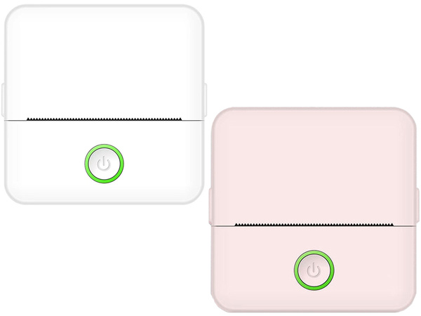 Mini végzetlen hordozható hőnyomtató fotókhoz és jegyzetekhez