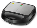 3-in-1 tosteris, vafeļu cepējs, smalkmaizīšu cepējs, maināmas plāksnes, 850 w, nelīpošs