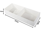 Underwear organiser socks drawer wardrobe liner dividers large