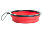 Bolsa plegable de silicona para perros de viaje 800ml
