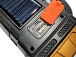 Sončna svetilka prenosna polnilna led cob powerbank floodlight