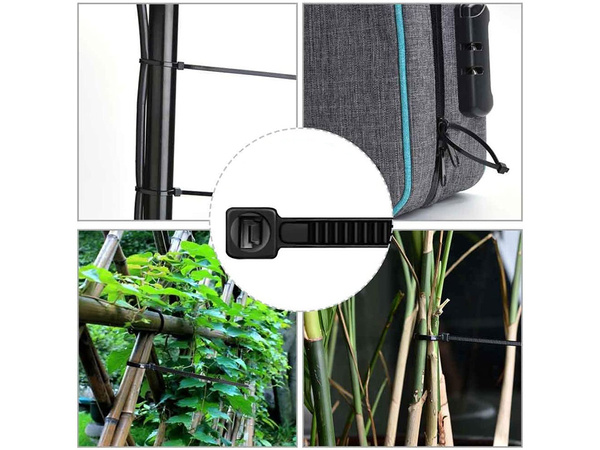 Tricks clamps 3.6x200 100 tk musta