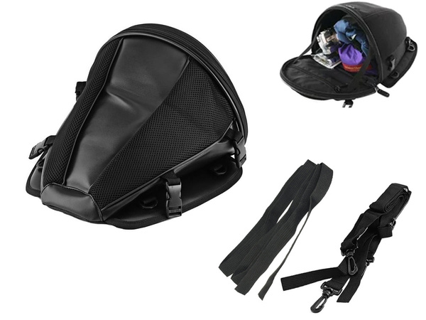 Batoh na motorku nepremokavá taška na motorku sedadlo 2v1