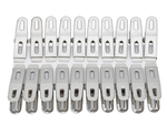 Pinces à linge pinces à linge 20 pcs metal frogs strong