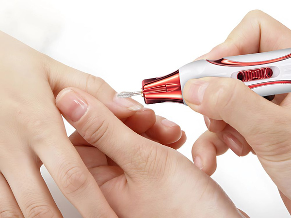 Nagelfräser set rollen für gel und hybride kabellos usb