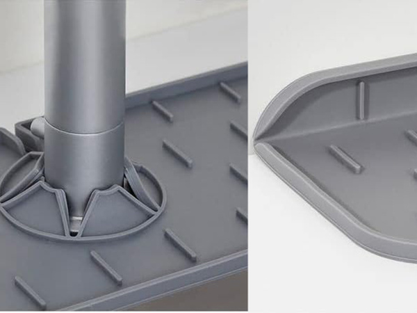 Silicone mat for sink drip tray under tap protective for kitchen non-slip