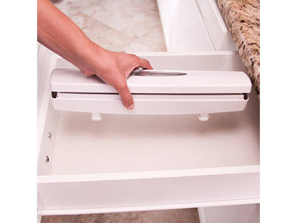 Distributeur de papier d'aluminium pour la cuisine coupeur coupeur