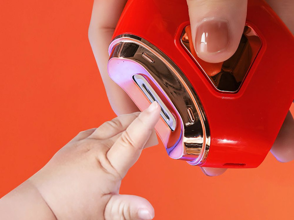 Elektrické nožnice na nechty usb bezpečné automatické s kontajnerom