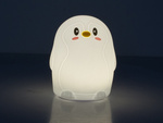 Veilleuse pingouin led rgb télécommandée usb pour enfants