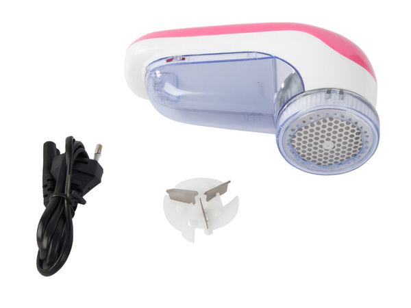 Aparat de ras pentru pulovere, tapițerie, îmbrăcăminte, recipient USB, 3 lame, baterie reîncărcabilă