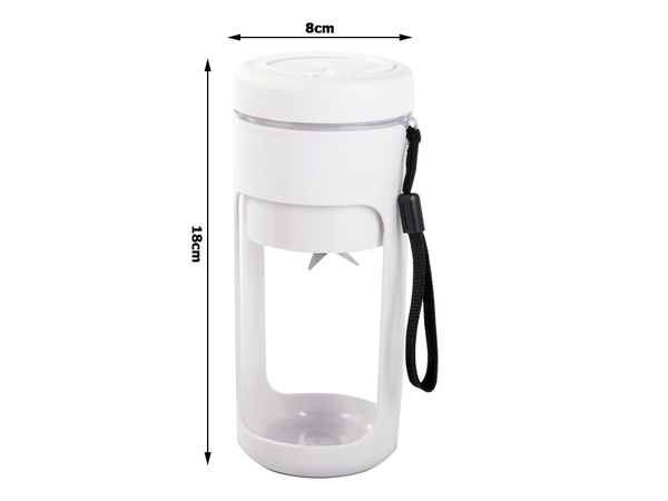 Smuuti blender, kaasaskantav, juhtmeta, jääpurustaja, kaelarihm
