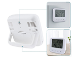 Thermometer hygrometer electronic internal clock