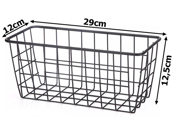 Koszyk wiszący kosz organizer metalowy zawieszany półka wisząca kuchenna
