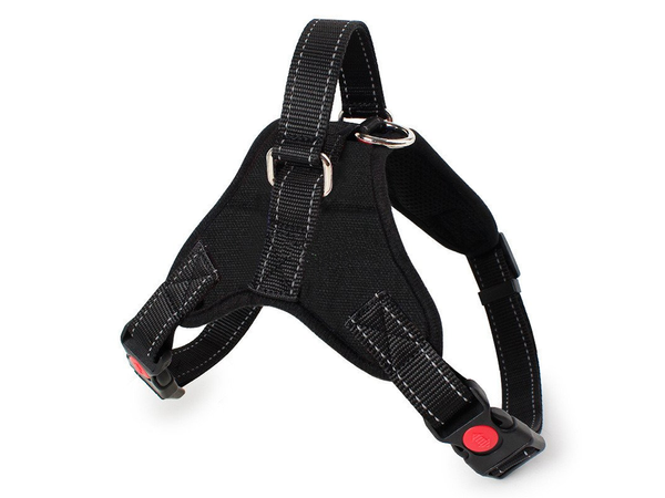 Sturdy, non-pressure harness for dogs handle light m