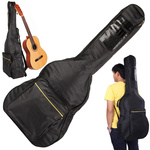 Estuche para guitarra clásica acústica con bolsillos tirantes soporte para guitarra