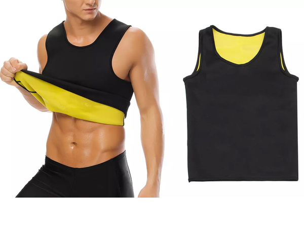 Pánske neoprénové fitness tričko na chudnutie