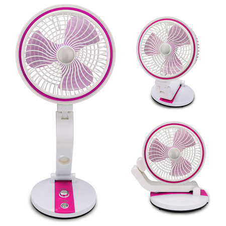 Folding fan wireless desk lamp standing desk fan