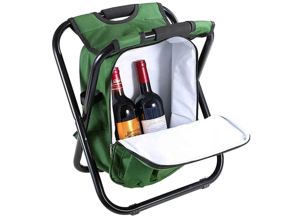 Fishing chair with backpack folding bag 3in1
