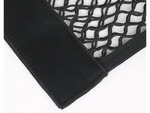 Organizator cu mâner geantă din plasă cu închidere velcro pentru portbagajul mașinii 30x25