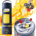 Licuadora de vaso portátil taza mixer eléctrico usb 8 cuchillas smoothie