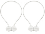 Decorative clips for curtains magnetically strong