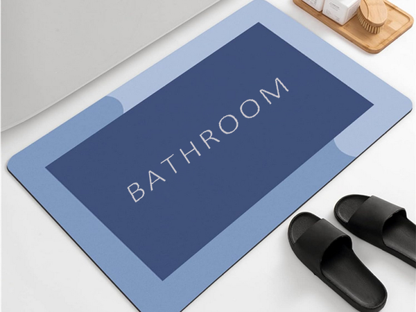 Koupelnová rohožka rychleschnoucí absorpční protiskluzová koupelnová rohožka wc