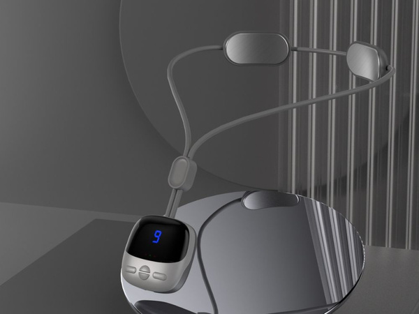 Elektrostimulátor krku malý hřejivý 9 úrovní výkonu