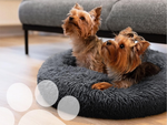 Lit de chien pelucheux lit de chat coussin doux lit de canapé 50cm