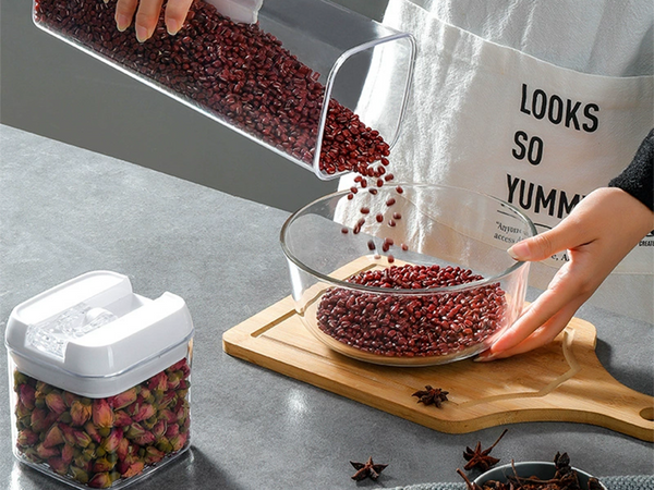 Contenants de cuisine pour aliments pour pâtes contenant avec joint set de 5 pièces