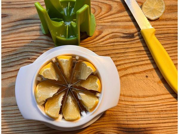 Kráječ ovoce citron limetka 8 ruční sekáček ostrý sekáček