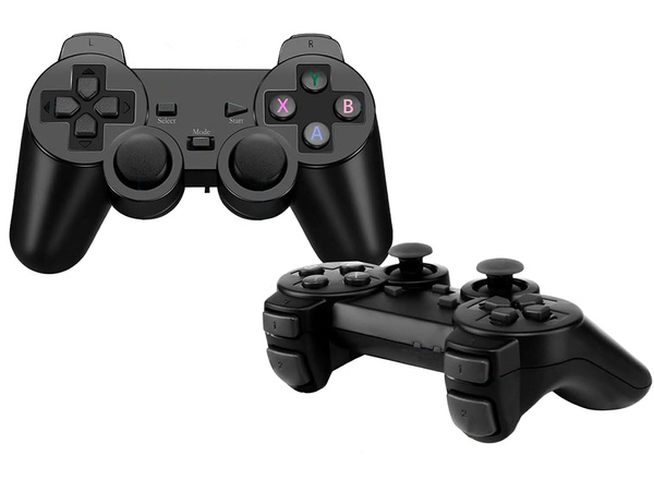 Tv consola videojuegos pistola 2 pads para tv av retro