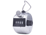 Hand clicker mechanical pedometer counter