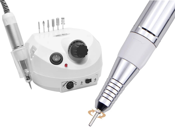 Frezarka do paznokci manicure pedicure + frezy 65w profesjonalna do domu