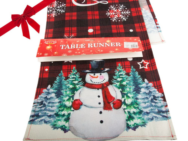 Christmas table runner christmas eve decorative table runner 180x32cm